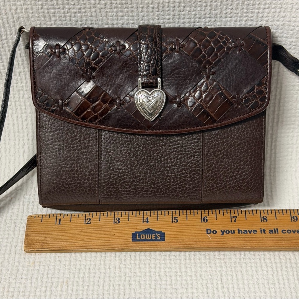 BRIGHTON Brown Crossbody
Purse Foldout Wallet - Picture 7 of 7